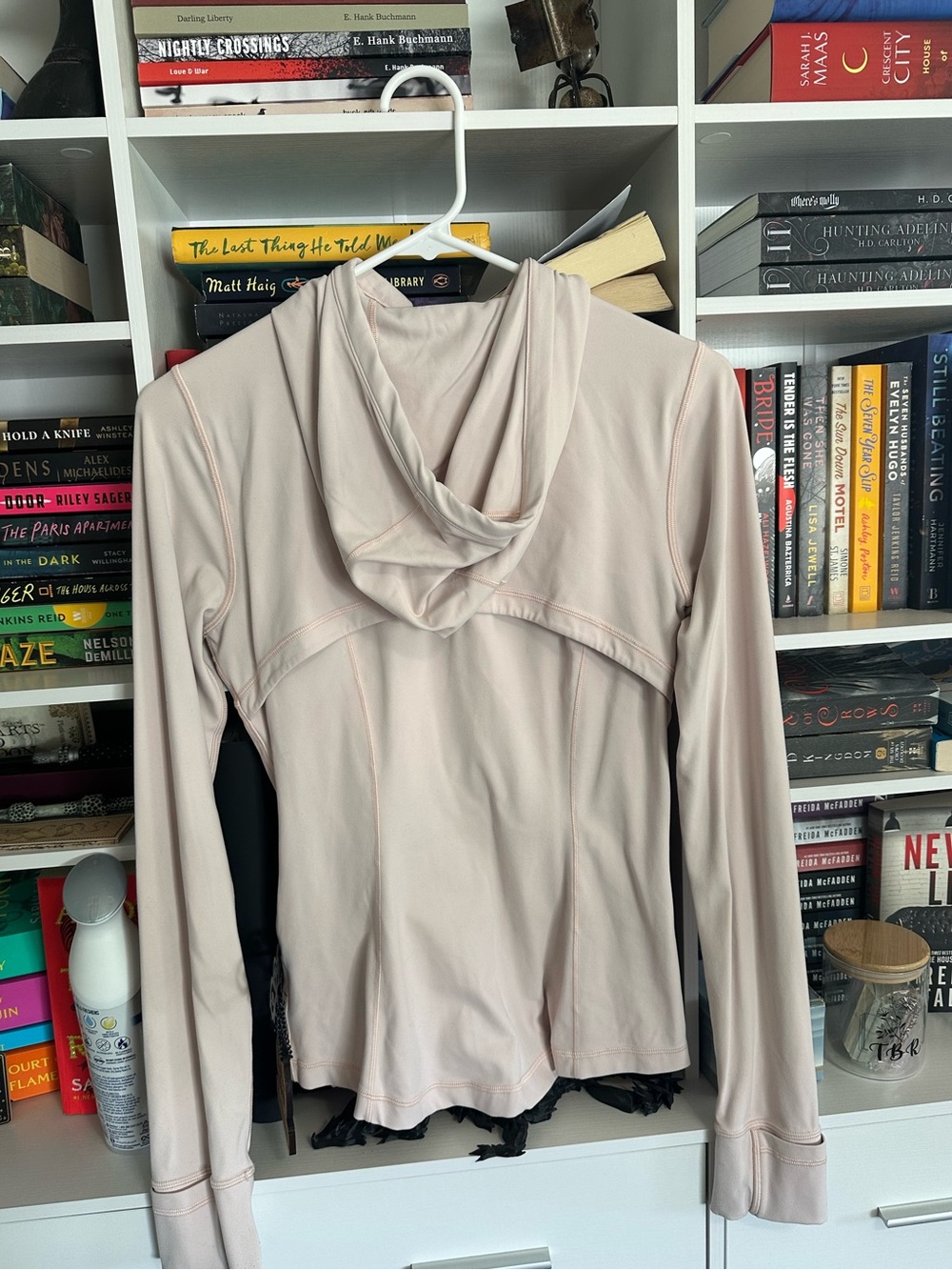 lululemon athletica Light Blush Pink Full-Zip Hooded Jacket size 6 - Picture 2 of 6
